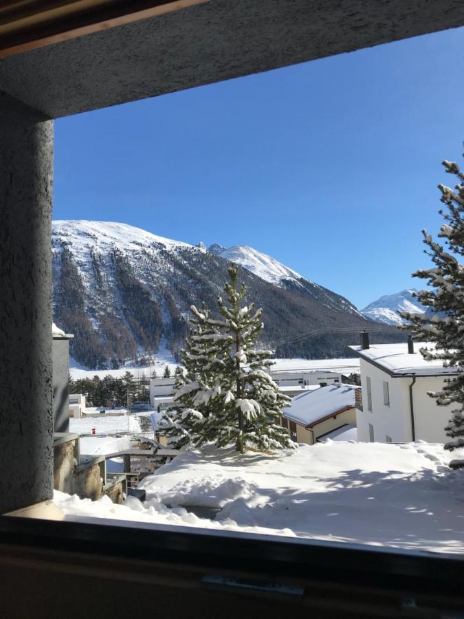 Relaxing Confortable Studio, Heated Garage, Skiroom Samedan Exterior foto